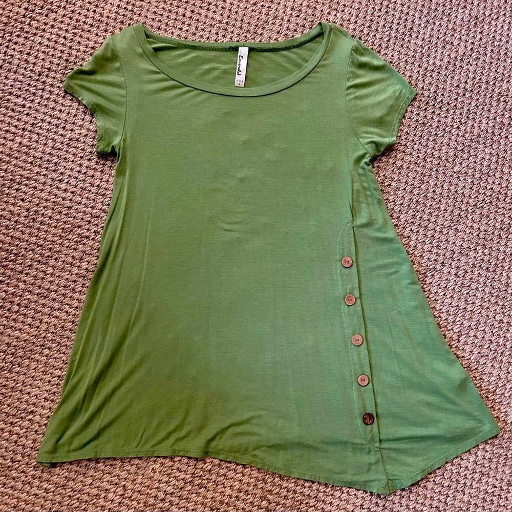 Cute flair summer top